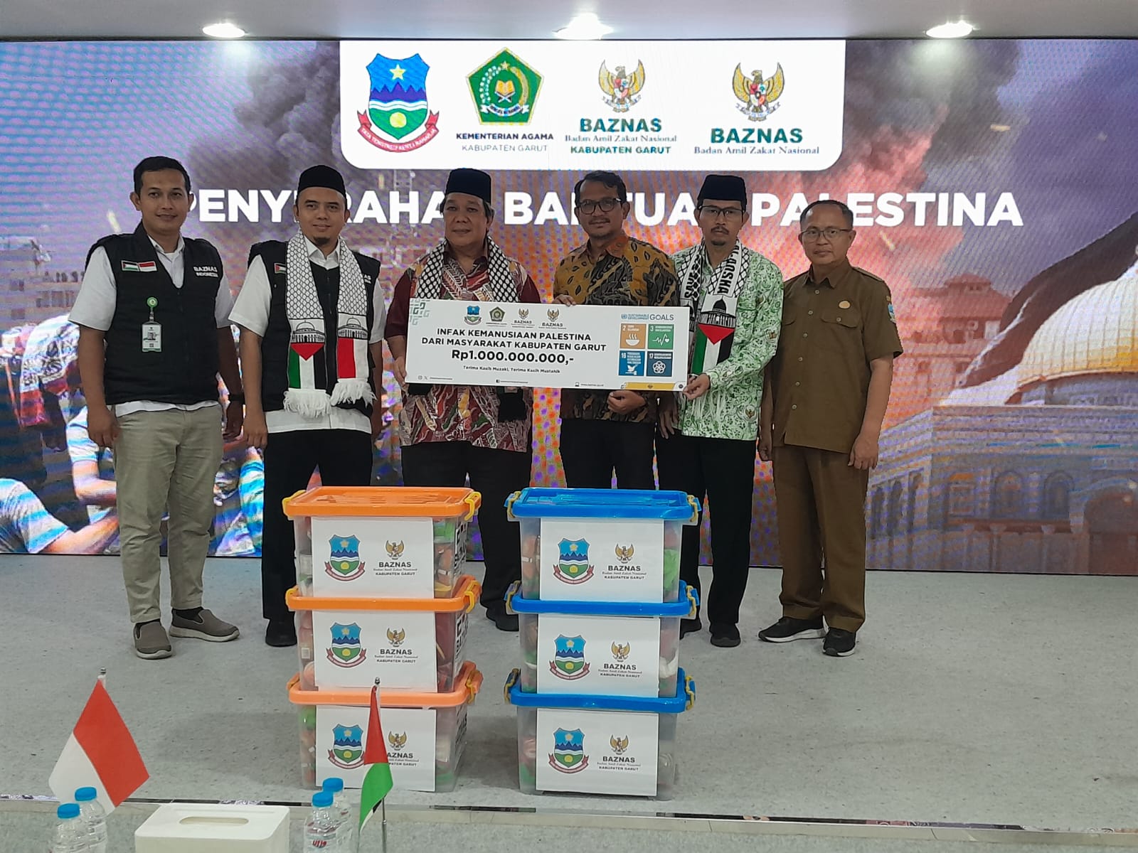 Bantuan Garut untuk Palestina