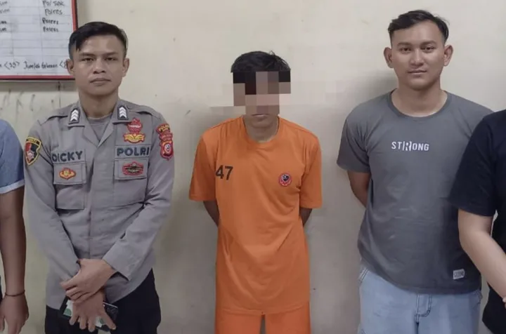 Tebas Tetangga Pakai Gergaji - Polisi Garut