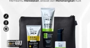 MS Glow For Men Acne Series, Rahasia Wajah Pria Bebas Jerawat