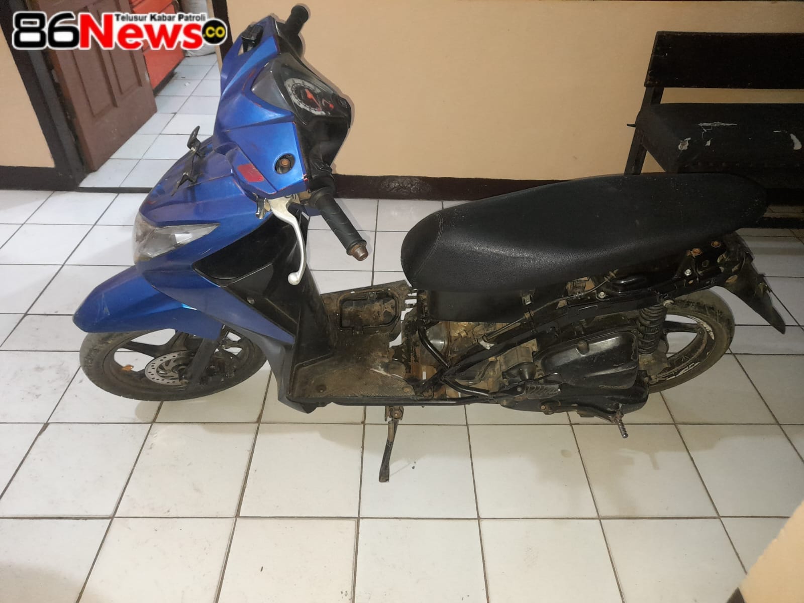 Penangkapan Pelaku Penjualan Motor Curian di Malangbong