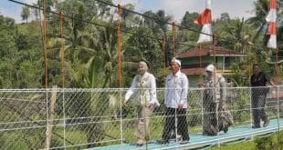 Jembatan Harapan di Talegong Diresmikan Wabup Putri Garut