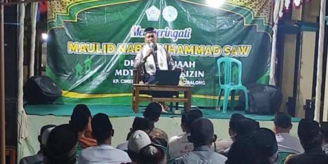 Sat Binmas Polres Garut Gelar Ngapol Saat Maulid Nabi di Sagara
