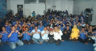 Santunan Yatim Dhuafa Meriahkan Doa Bersama HUT Ke-24 Demokrat