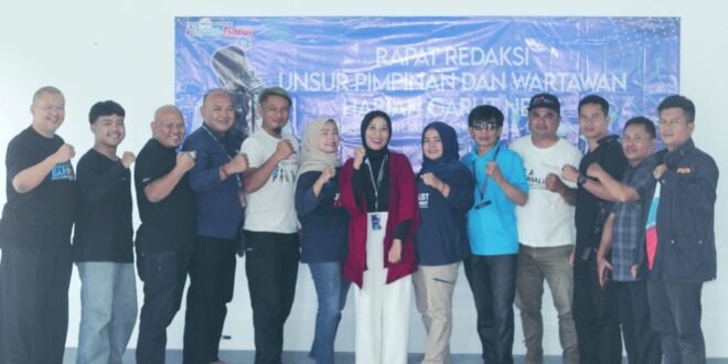 Harian Garut News Gelar Rapat Redaksi Jaga Independen Media
