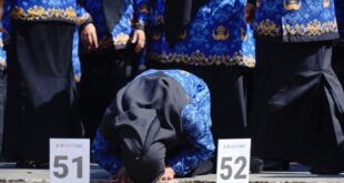 Bupati dan BKD Garut Diapresiasi, PPPK Paruh Waktu Sujud Syukur