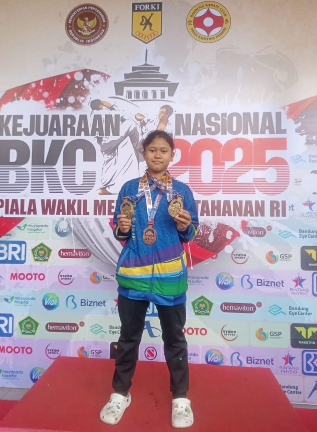 Sherina SDN 1 Wanaraja Garut Sabet Medali Kejurnas BKC Piala Wamenham 2025