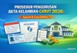 Prosedur Pengurusan Akta Kelahiran Garut 2026: Syarat & Cara Daftar