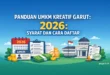 Panduan UMKM Kreatif Garut 2026: Syarat dan Cara Daftar