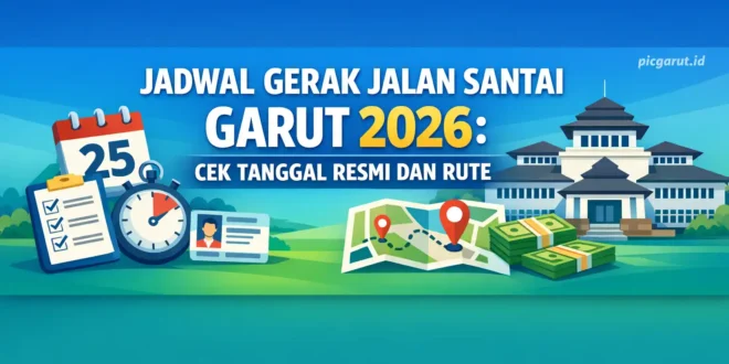 Jadwal Gerak Jalan Santai Garut 2026: Cek Tanggal Resmi dan Rute