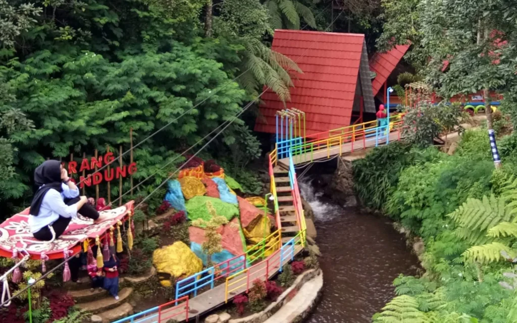 Fasilitas dan Aktivitas di sekitar air terjun curug cangkok