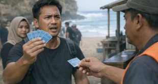 Tiket Wisata Garut Selatan Dipersoalkan: Pengunjung Mengaku Bayar 4 Tiket, tetapi Hanya Menerima 1